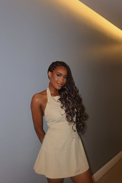 ⁠French Curls Braid Extension (Long)