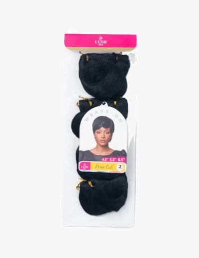 women weaves pixie cut