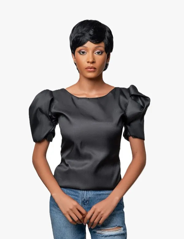 women weaves pixie cut