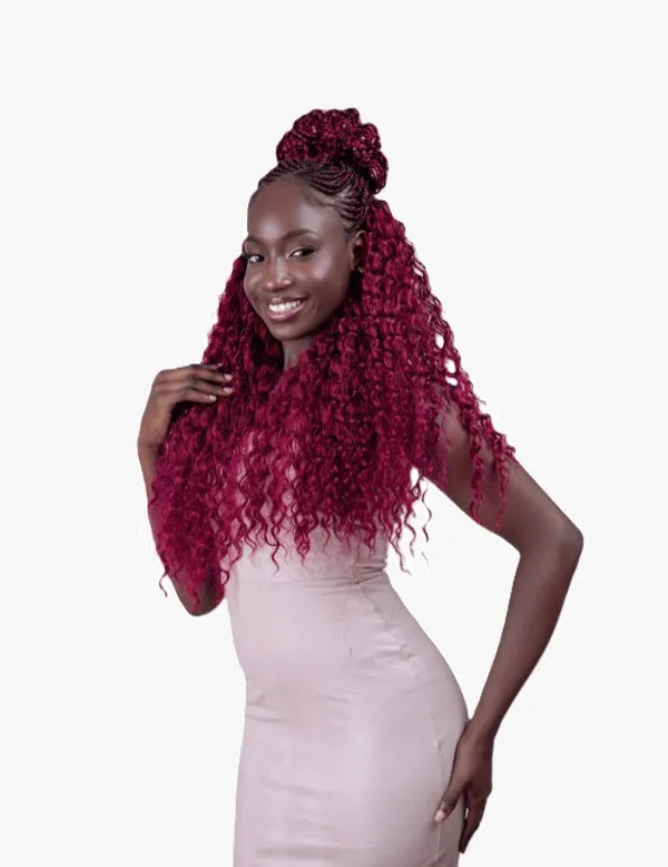 women crochet and attachment