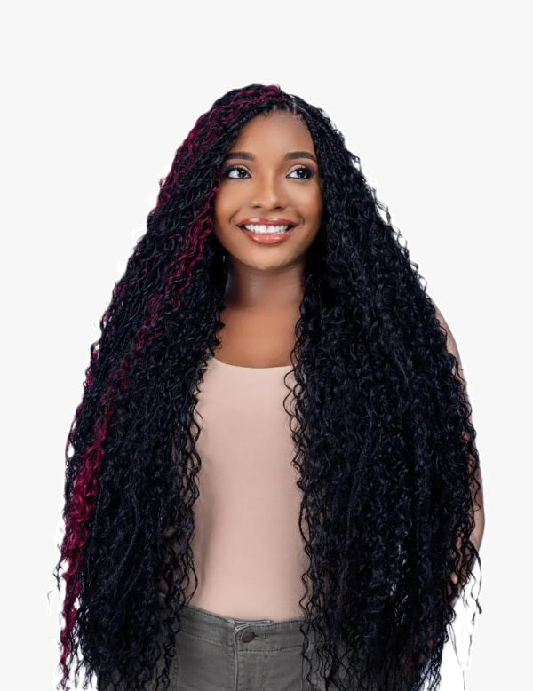 women crochet and attachment