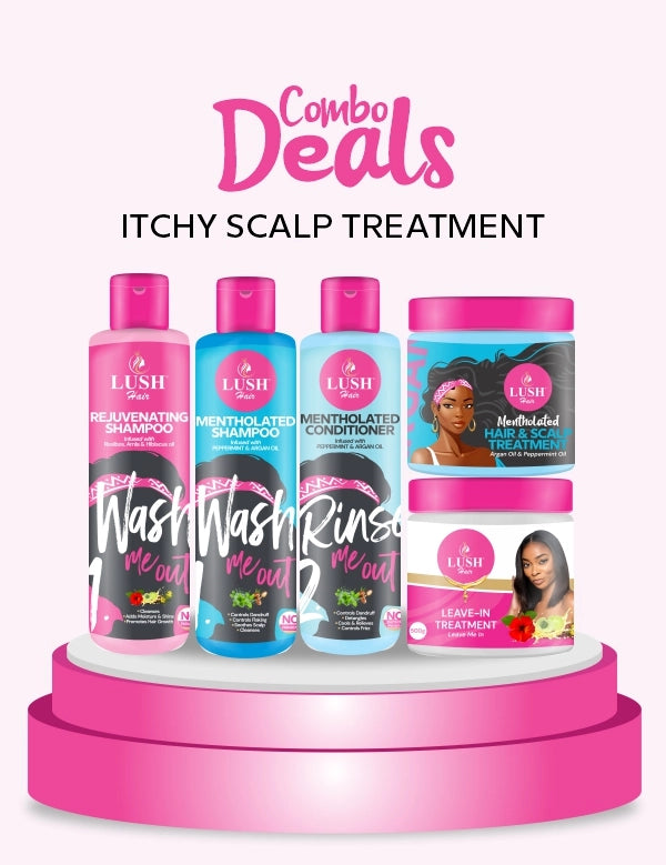 LUSH COMBO DEALS DESIGN NEW ITCH SCALP