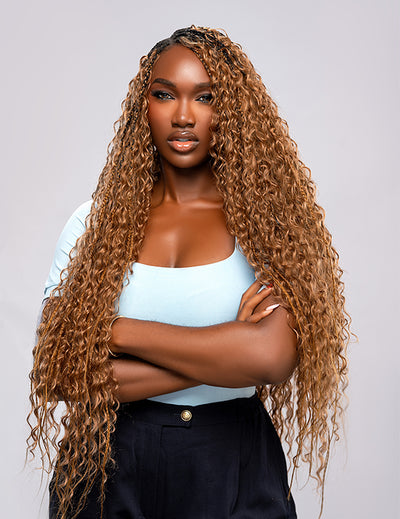 Lush Dancing Curls soft flowing crochet curl hair for boho styles
