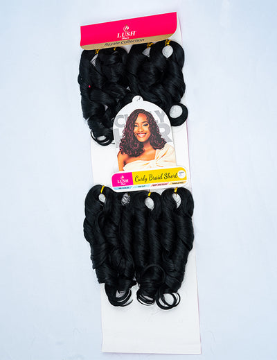 Curly Braids Short