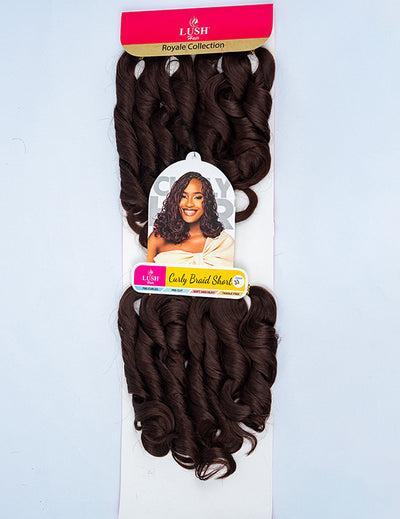 Curly Braids Short