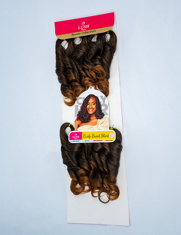 Curly Braids Short