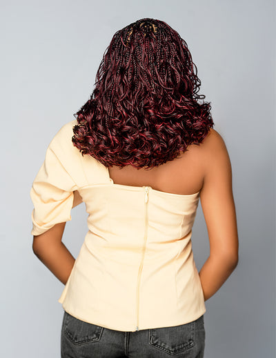 Curly Braids Short
