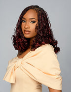 Curly Braids Short