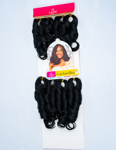 Curly Braids Short
