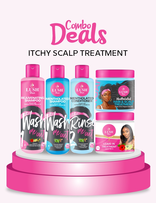 LUSH COMBO DEALS DESIGN NEW ITCH SCALP